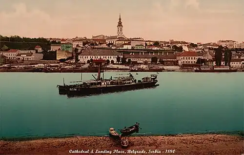 Sávský břeh v 19. století