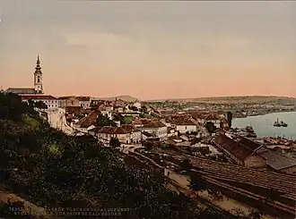 Sávský břeh v 19. století