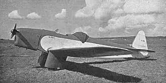 Beneš-Mráz Be-150 Beta-Junior, výr. č. 2, OK-MOS (1937)