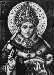 Portrét z mnichovského kostela svatého Benna