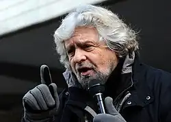 Beppe Grillo (16. prosince 2012)
