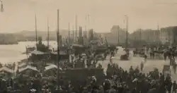 Bergenský rybí trh a Tyskebryggen