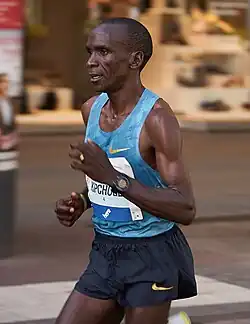 Eliud Kipchoge (27. září 2015)