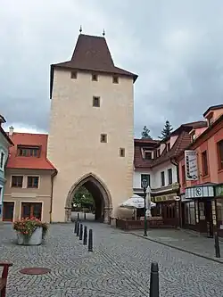 Dolní brána z městské strany