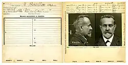 Anthropometrická technická specifikace Alphonse Bertillona