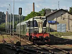 Lokomotiva „Hektor“ v čele historického bezdězského rychlíku