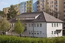 dochovaná administrativní budova