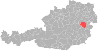 Okres Neunkirchen v Rakousku