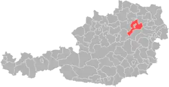 Okres St. Pölten v Rakousku