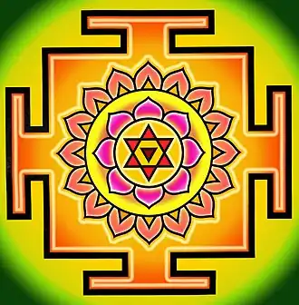 bagalámukhí jantra (bagalāmukhī yantra)