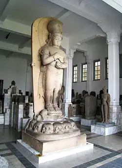 Socha Adityavarmana vyobrazeného jako Bhairava