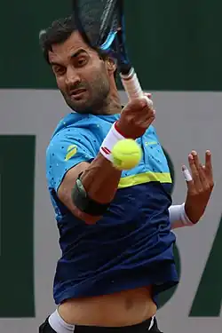 Juki Bhambri v kvalifikaci French Open 2022