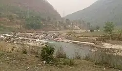 Posun toku řeky v průběhu času