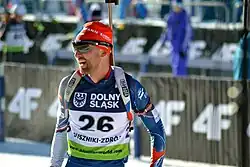 Tomáš Krupčík při SP v Novém Městě na Moravě v roce 2015