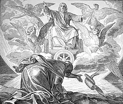 Ezechielovo vidění Boží slávy od G. Dorého