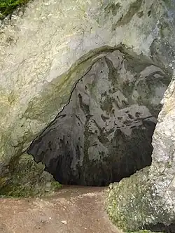 Vchod do jeskyně