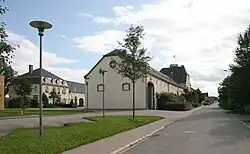 Radnice obce Betzdorf v lucemburském Bergu