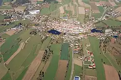 Schönsee, letecký snímek