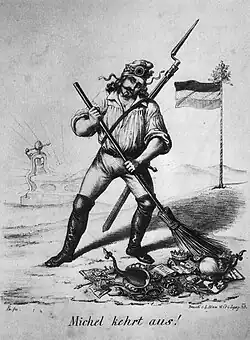 Německý Michl zametá, co zbylo po aristokracii