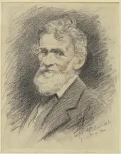 kresba Wilhelm Amand Beer (asi 1880)