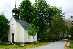 Kaplička Nanebevstoupení Páně v Bíletíně