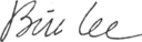 Bill Lee, podpis