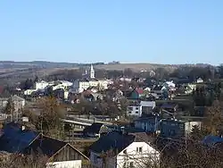 Pohled na město Bircza