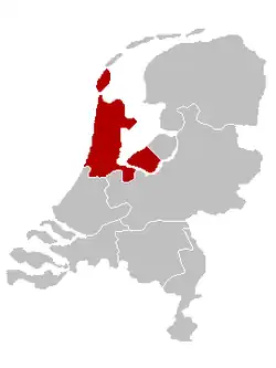 Diecéze Haarlem-Amsterdam na mapě