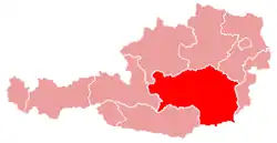 Diecéze Graz-Seckau na mapě