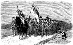 August Malmström: Pochod pluku Pori (1886)