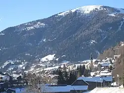 Bad Kleinkircheim z východní strany