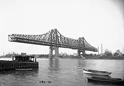 Blackwell's Island Bridge from Ravenswood shore