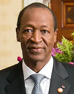 Compaoré v roce 2014