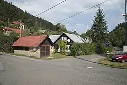 Pohled na Blansko od mostu přes Jizeru