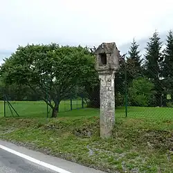 Blansko (Kaplice), boží muka.jpg