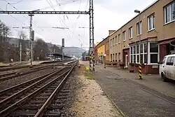 Nádraží v Blansku