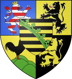 Znak Sasko-kobursko-gothajského vévodství