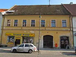 Blatná - dům na náměstí Míru 101.JPG