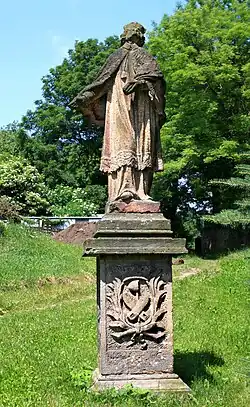 Socha sv. Jana Nepomuckého v Radenově