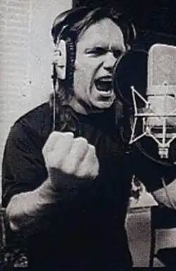 Blaze Bayley během nahrávání svého sólového alba Silicone Messiah.