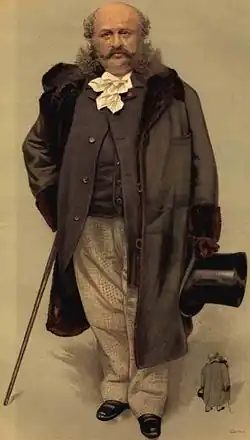 Opper de Blowitz na fotografii z roku 1889