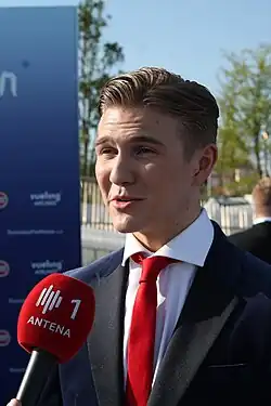 Ari Ólafsson (6. května 2018)