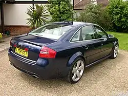 Audi C5 RS6 zezadu