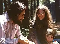 Manuel Blum se svou rodinou v roce 1973