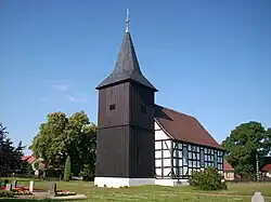 Kostel v místní části Bluno