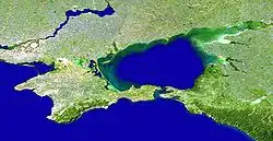 Krym a Azovské moře