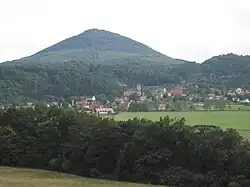 Bořislav s Milešovkou