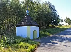 Božejov, protected chapel by cemetery.jpg