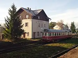 Vlak pro turisty v Bochově