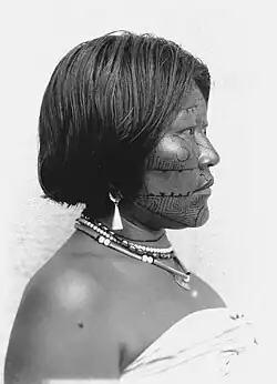 Guido Boggiani: Juancinova manželka, půl postavy z profilu